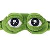 Sad Frog Green for Girlfriend Gift Sad Frog 3D Eye Mask Soft Sleeping Funny Cosplay Toys New