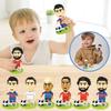 Assembled Building Block Toys Football Series Star Player Ornaments Children's Gifts