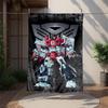 Transformers Flannel Blanket Soft Warm All-Season Throw, Design for Camping, Car Travel, Hiking Sofa, Bed, Office Perfect Gift for Parties