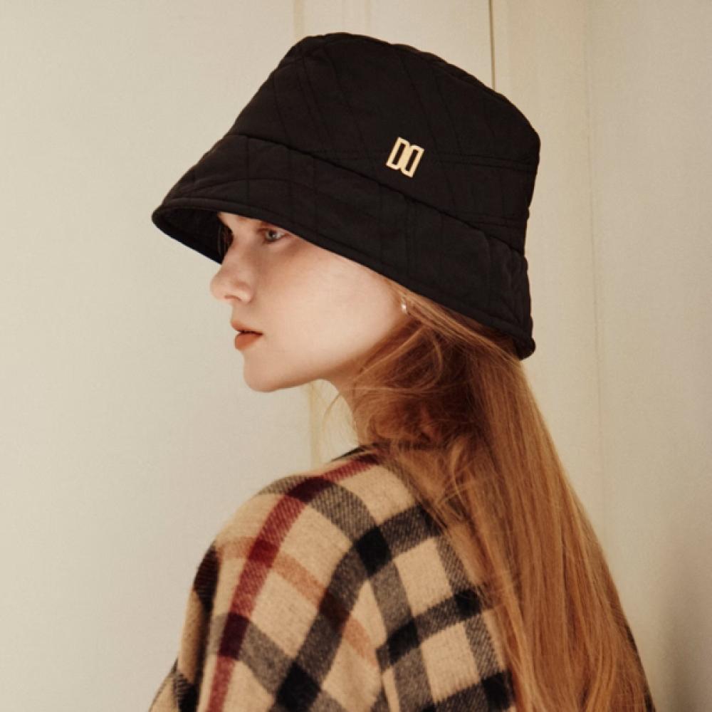 Daks Premium Color Check Pattern Padding Bucket Hat Dche6f813bk