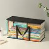 Multifunctional Collapsible Pouch Waterproof Books Collection Container  Student
