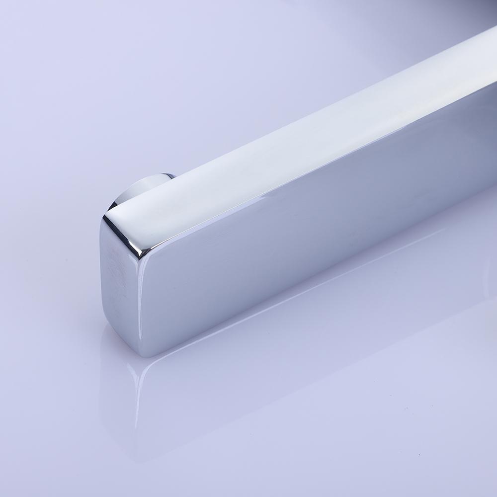 Смеситель для ванной комнаты Bagnolux Brass Chrome Deck Mounted Single Hole And Handle Hot Cold Sink Faucet Basin Faucet Water Tapware