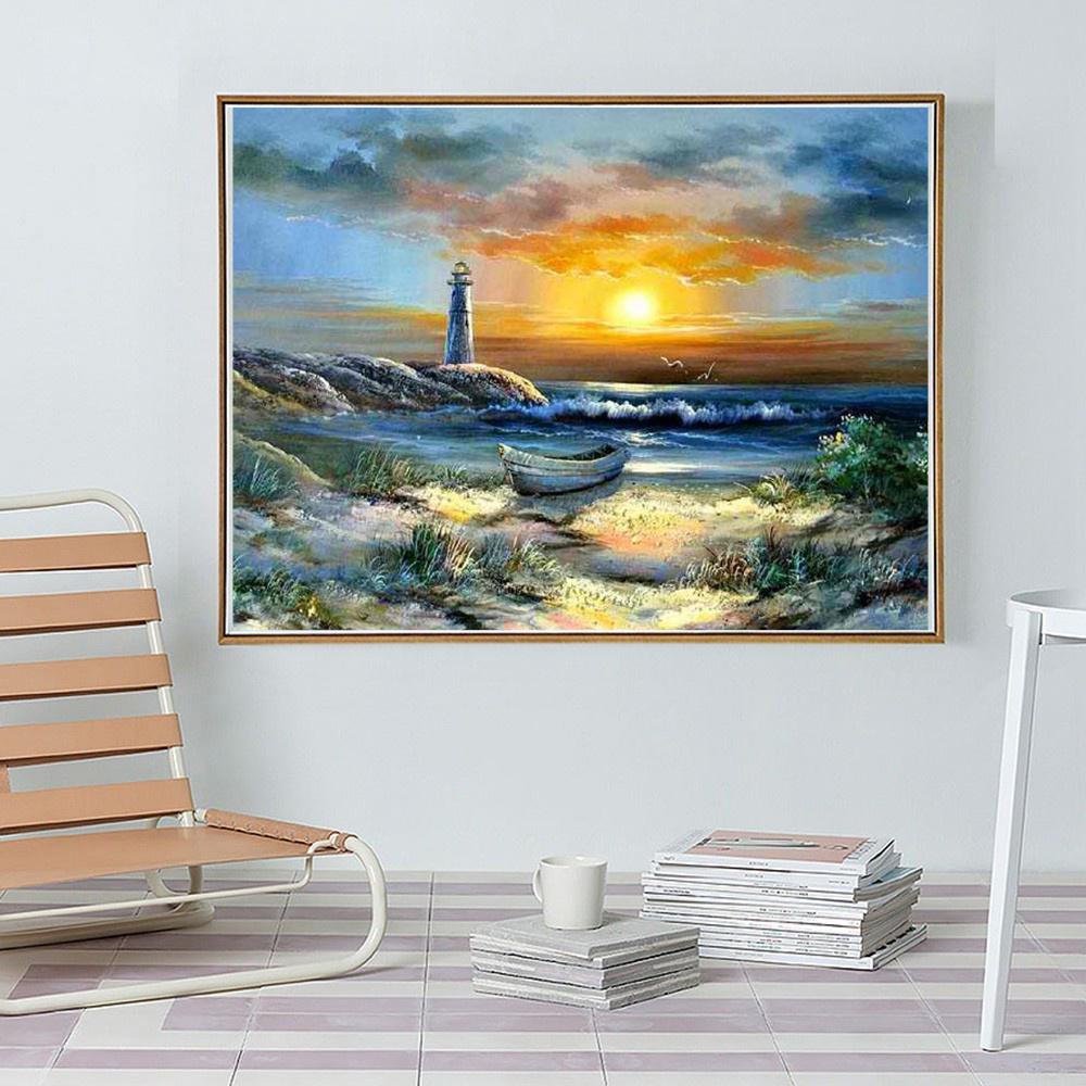 Diamont Painting Scenery 5D Diamond Painting Mosaic Needlework Diamond Painting Full Drill New Arrivals
