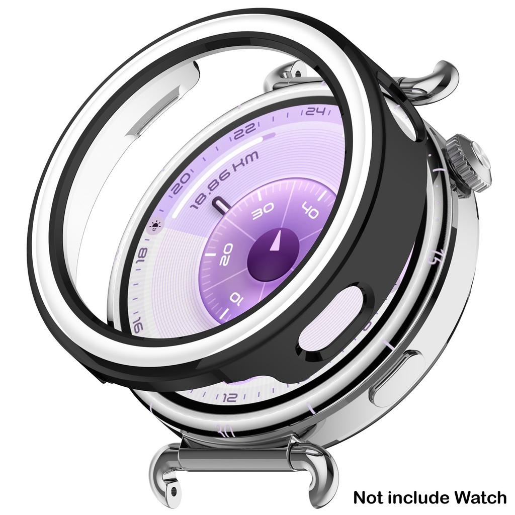 PC Hollow Case Frame for Huawei Watch GT6 41mm  Diamond Crystal Bumper Protector for GT5 41mm Shell Accessorie