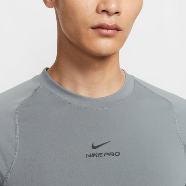 Nike Pro AS NP DF NPT SS Модная универсальная футболка с коротким рукавом и круглым вырезом для мужчин Топы HV0410084