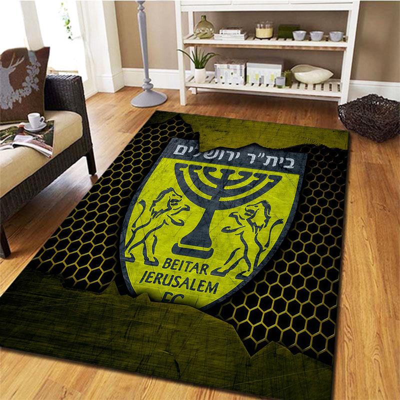 Beitar Jerusalem Carpet Rug for Living Room Bedroom Home Sofa Decoration,Kids play Non-slip Floor Mat