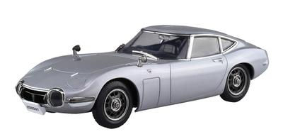 Aoshima Bunka Kyozai Масштаб Серия Snap Kit Toyota 2000GT Грозовое Серебристо-Металлик Пластиковая Модель 05C 1/32 Предварительно Окрашенная