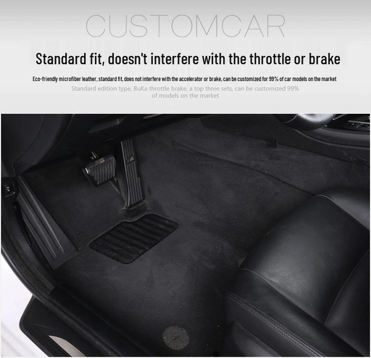 Right-Hand Drive Floor Mats for Hong Kong JAZZ Fit: Carpets for RHD Cars