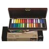 REMBRANDT 30 Half Pastels Basic Wooden Box Set
