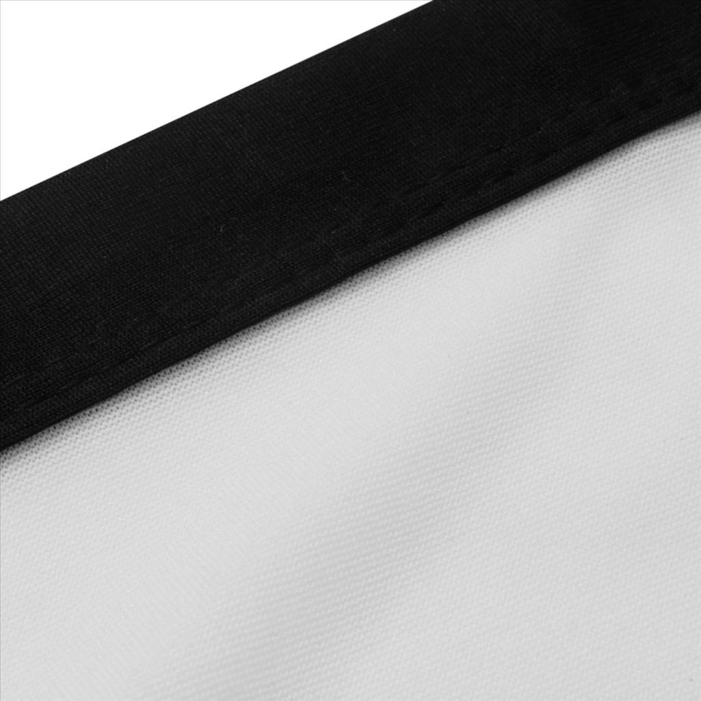 Портативный экран для проектора для домашнего кинотеатра, уличный, HD, белый, складной, устойчивый к складкам (60inch)