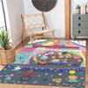 Peppa Pig Customized Name Carpet Suitable for Living Rooms Playrooms Bedrooms Entryway Anti-slip Rug Decorate Offices Best for Christmas