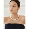 23 Day Pearl Necklace 10Mm-Silver