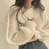 Autumn New Slim Fit Round Neck Pullovers Sweaters Women Tops Long Sleeve Casual Fashion Short Knitted Sweater Woman Elegant Solid Winter Jumpers 25533