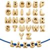 26PCS Marble Texture Acrylic Letter Beads Transparent Name Bracelet Beads  Anniversary