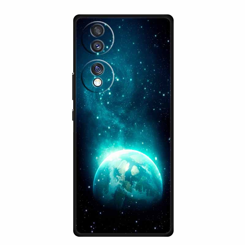 Чехол для Honor 70 Pro Plus Рождественский Мягкий Силикон ТПУ Задняя крышка телефона для Huawei Honor 70 Pro+ Honor70 Lite Мультяшная Capa Funda