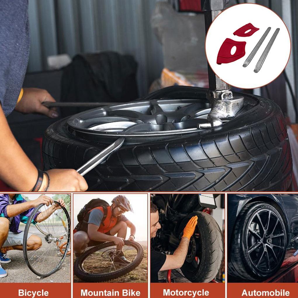 4 шт. Универсальный мотоциклетный шиномонтажный станок, защитный обод, защитный обод, инструмент для ремонта шин для квадроциклов, квадроциклов, велосипедов