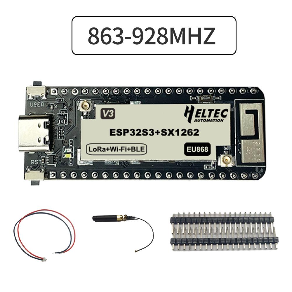 Плата разработки ESP32 Lora SX1262+ESP32S3 LoRa Беспроводной стик Lite V3 Плата разработки 433-510 МГц / 863-928 МГц