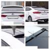 Задний спойлер-лезвие для Hyundai Elantra 2016-2020 - Спортивная версия Без сверления