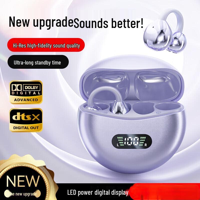Bluetooth-наушники Lefit M79 OWS с открытым ухом и креплением-клипсой