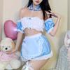 Sex Underwear Sweetheart Maid Uniform Set Pure Desire Maid Set Cute Maid Split Set Seduction