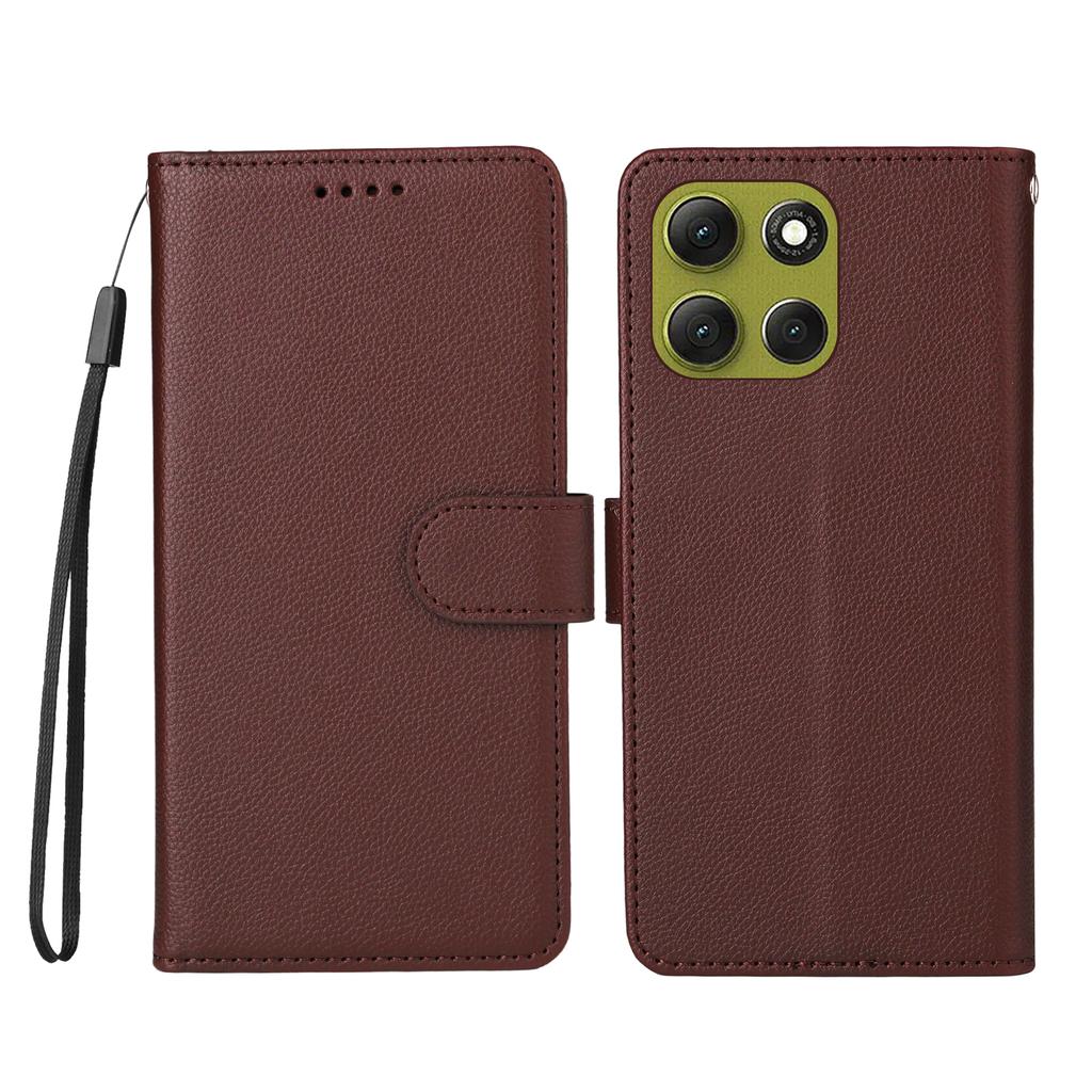 Чехол для Motorola Moto G86 Power 5G/G86 5G с блокировкой RFID, 3 слотами для карт, чехол для телефона из ПУ кожи с ремешком на запястье