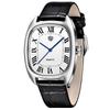 New RollsTime Men's Watches Quartz Wristwatches Top Brand Luxury Watch For Men VH31 Sports Waterproof Leather Clock Reloj
