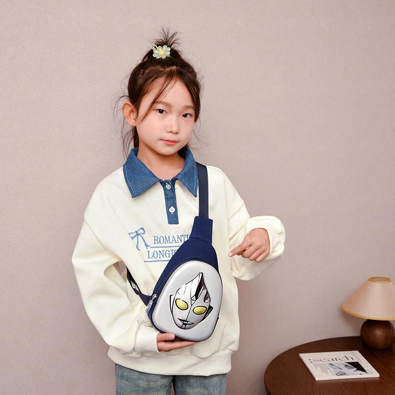 Transformers Shoulder Printed Crossbody Chest Bag Kids Cartoon Casual Outdoor