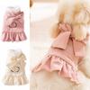 Thickened Pet Princess Skirt Adjustable Cute Wind Dress Cute Puppy Clothes  Dress Up Accessories