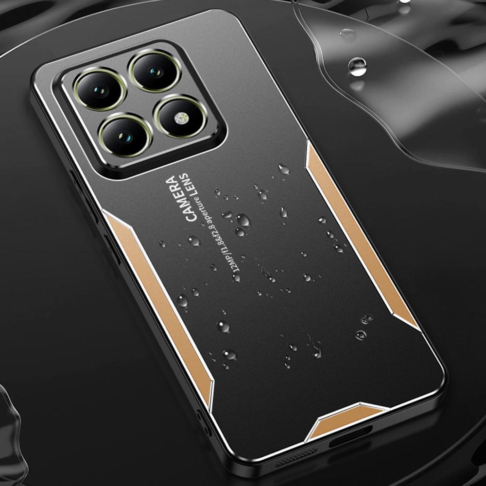 Для чехла телефона Xiaomi 14T Задняя крышка из алюминиевого сплава ТПУ ПК
