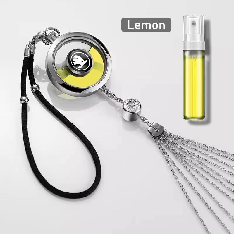 Car Pendant Perfume Bottle air freshener Interior Accessories For Skoda Octavia Kodiaq Fabia Superb Karoq Yeti Rapid Mk3 A4 A6 agh399