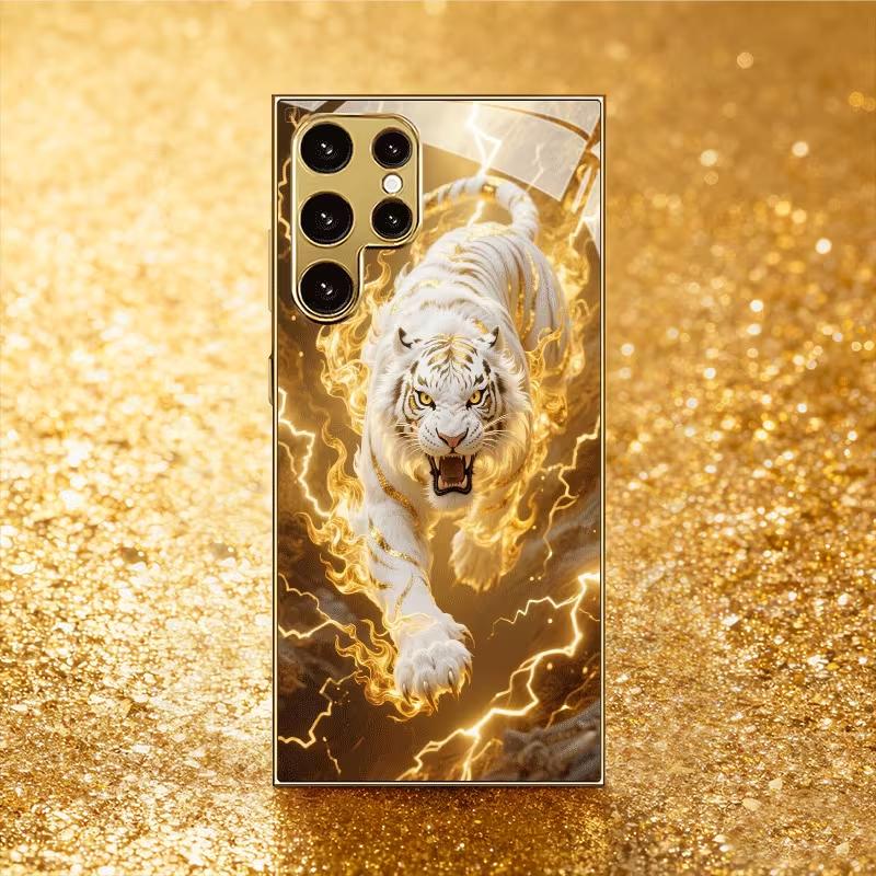 New fashion phone cases s26 ultra case Glass Phone Case for Samsung Galaxy S26 S25 S24 S23 S22 FE Ultra Plus For Women For Men