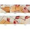 Stainless Steel Wire Cheese Slicer Wooden Food Slicer New Cheese Cutting Board  Cheese Ham Butter