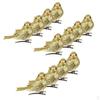 Pack of 12 Decorative Artificial Foam Birds, Ornaments Home DIY Craft for Wedding Decoration Party