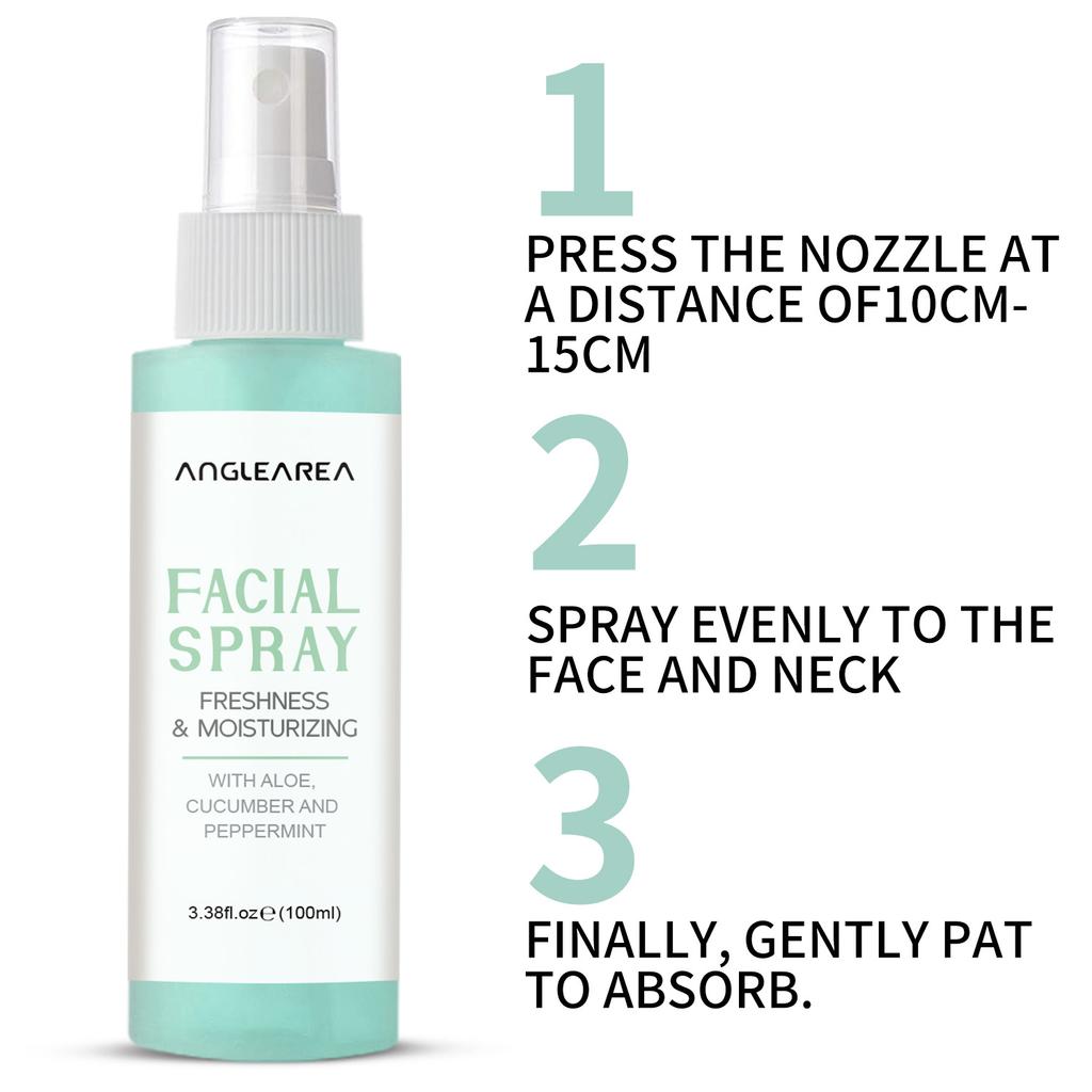 Увлажняющий гидромист с алоэ вера Освежающая вода для ухода за кожей Мист для лица с алоэ вера Питает Увлажняет Делает кожу гладкой и нежной