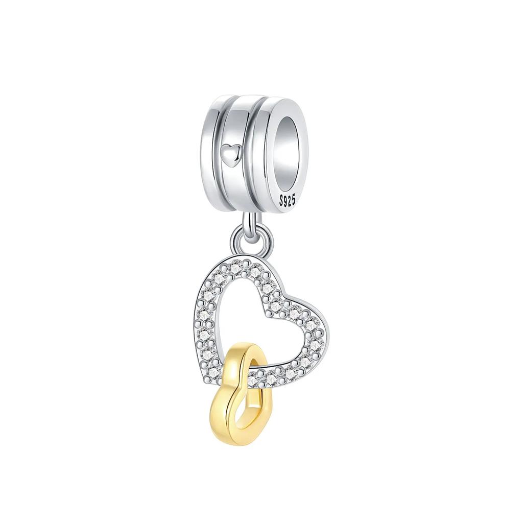 Silve Rose Gold Tree Of Life Butterfly Series Charm Fit 4Mm Aperture Bracelet Charm Bead Necklace Diy Women Jewelry