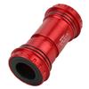 BB30 Alloy Bike Integrated Thrd Screw In Locking Bring Bottom Bracket Crankset   Accessory(Black )