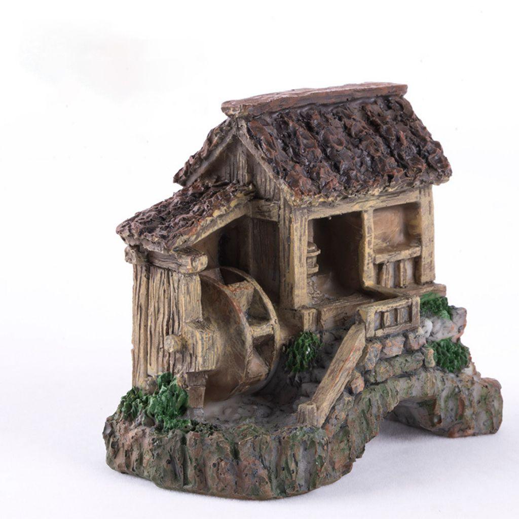 Мини Милые DIY Поделки Традиционная Модель Дома Фигурки Сцена Статуя Бонсай Декор