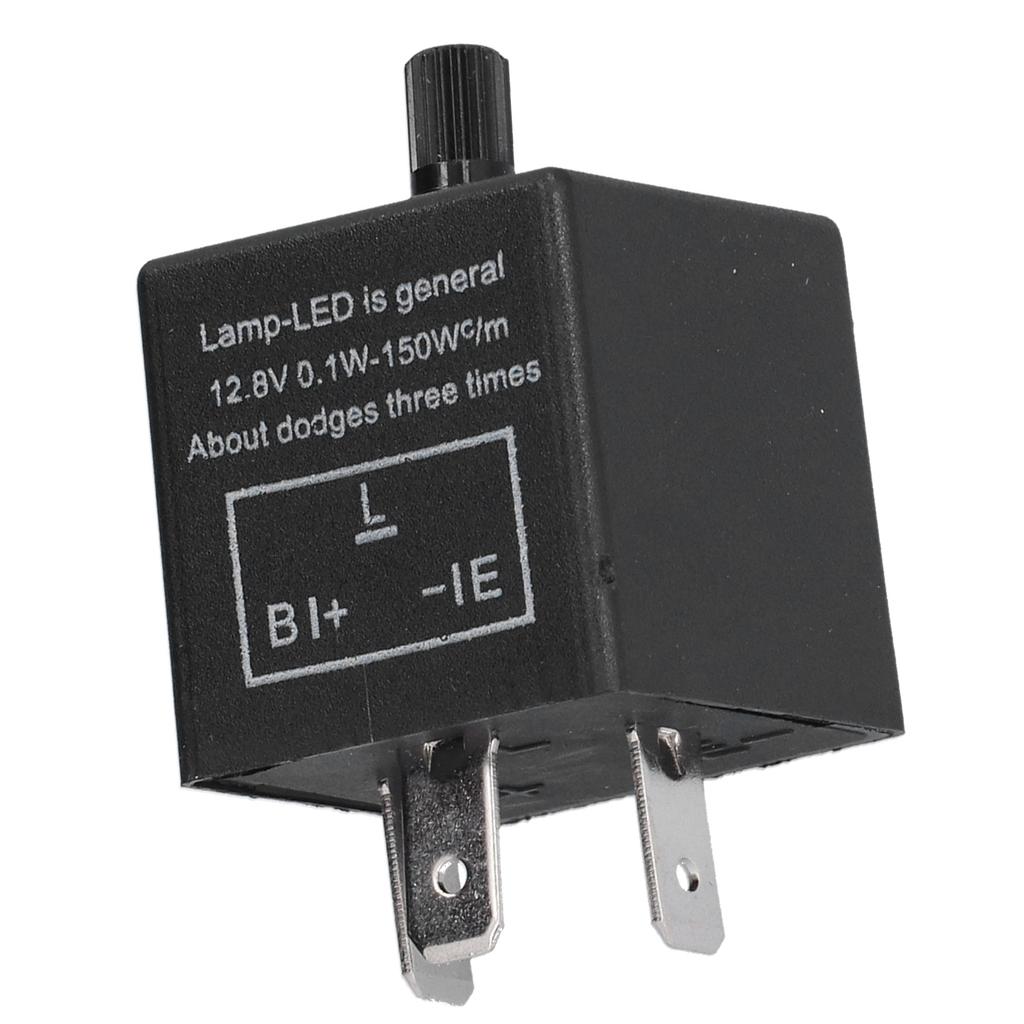 LED Flash Relay for Turn Signal Light Adjustable Frequency AntiFlashing Equipment CF13JL02