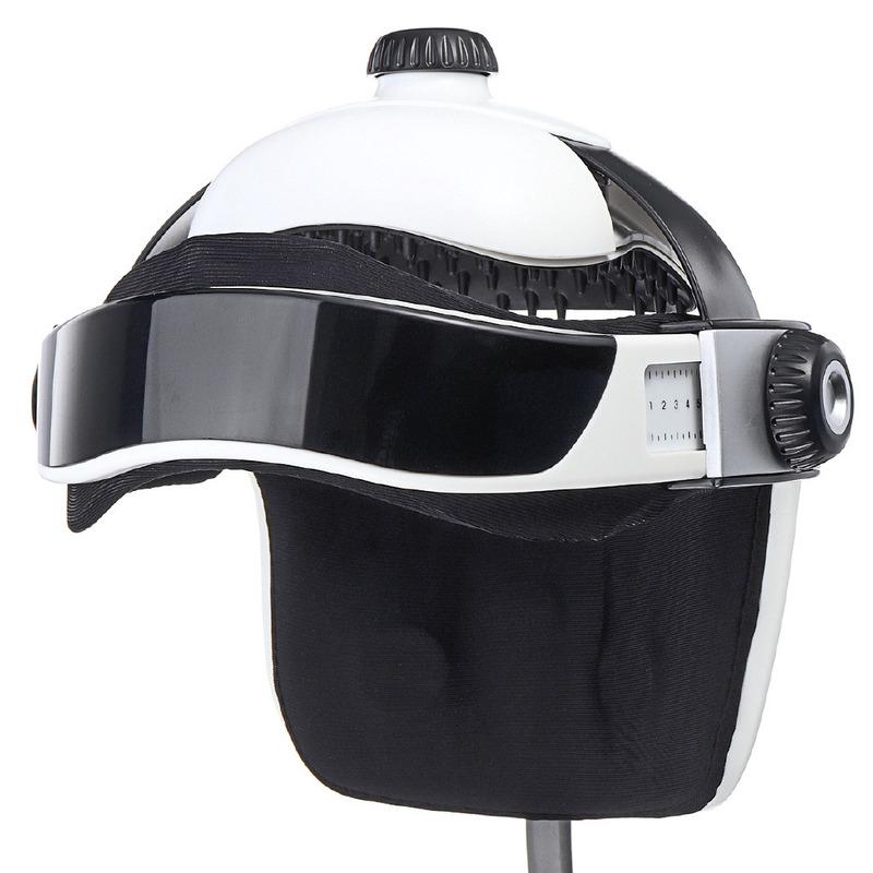 Электрический массажер головы, давление воздуха, вибрация, релаксация, музыкальный шлем, массажер, акупунктурные точки, физиотерапия