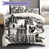 FCM Spirit Bedding Quilt Set Quilt Cover Pillowcase Home Decoration Birthday Gift (1 * duvet cover + 2 * pillowcase, without core)