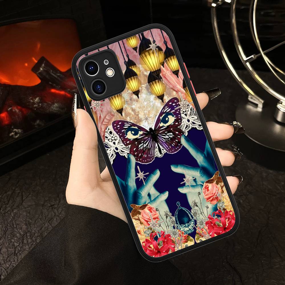 Girl Anime Puella Magi Madoka Magica Phone Cases For IPhone 16 15 14 Plus 13 12 11 Pro Max Matte Oft Bumper Phone Cover