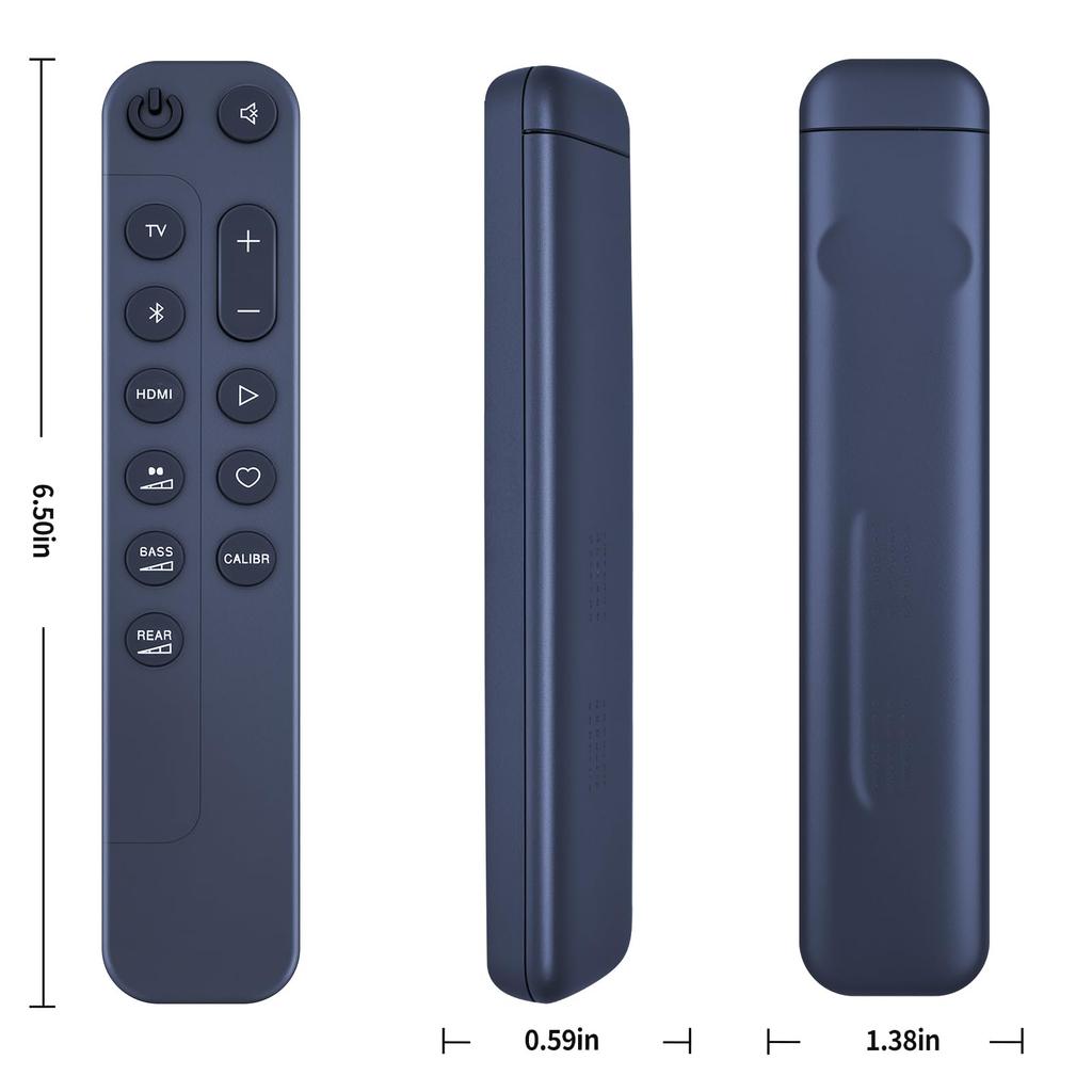 AHTHA Replacement Remote for JBL Soundbar BAR1300, BAR1000, BAR800, JBLBAR1000PROBLKJN