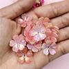 Creative 20Pcs DIY Findings Beading Neclace Bracelet Loose Beads Acrylic Colorful Flowers Handcrafted for Jewelry Making