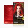 Neha Color Complex Стойкая краска для волос Мини-упаковка, Огненно-красный, Без PPD, Краситель 30 мл + Проявитель 30 г, Саше с кондиционером (6ml)