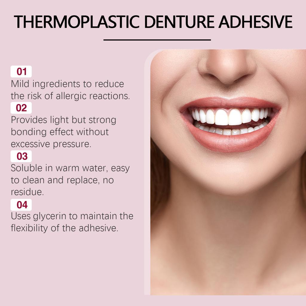 EELHOE denture fixed adhesive thermoplastic fixed dentures modify teeth to improve comfort and beautify teeth