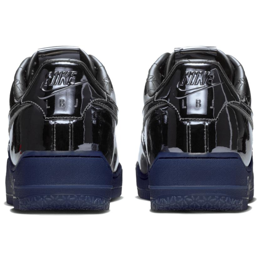 LeBron James x Nike Air Force 1 Low NYC Унисекс Кроссовки Черный Металлик-Золотой IO6129-001