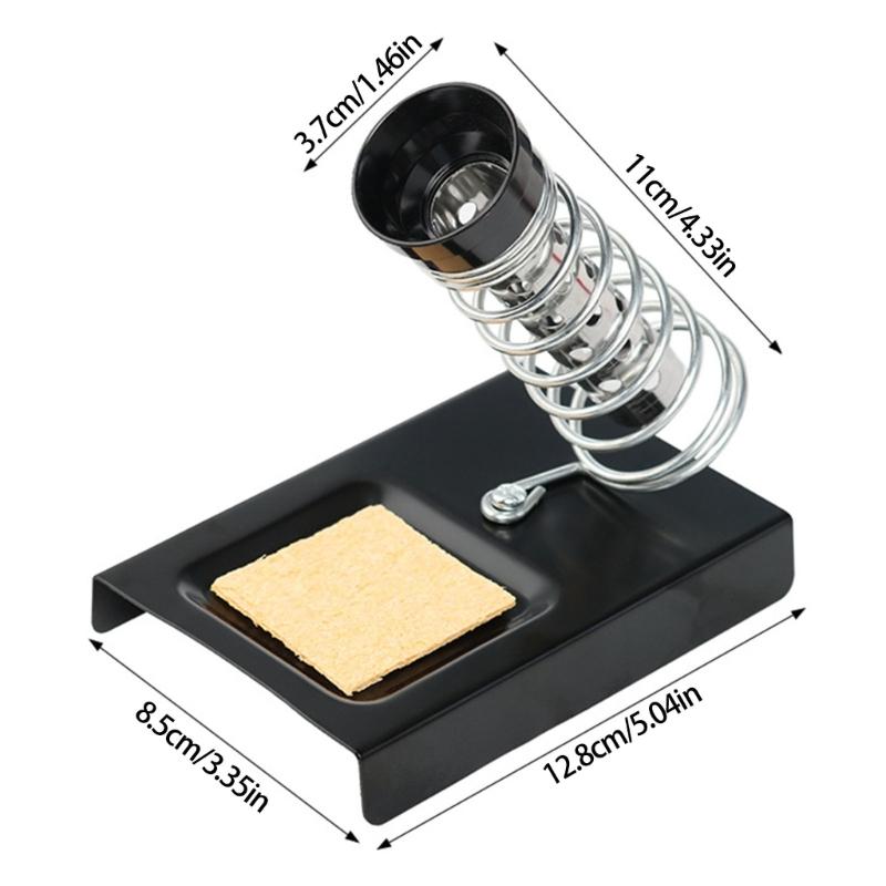 Подставка-держатель для паяльной станции промышленного уровня, термостойкая, U-образная конструкция, нескользящие ножки, идеальный инструмент для мастерской, ключ