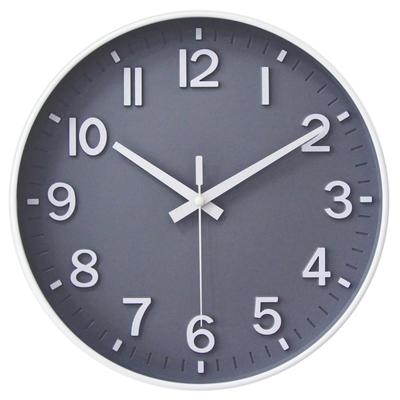 Настенные часы Nordic Silent серые