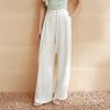 Solid Color Loose Casual Pants