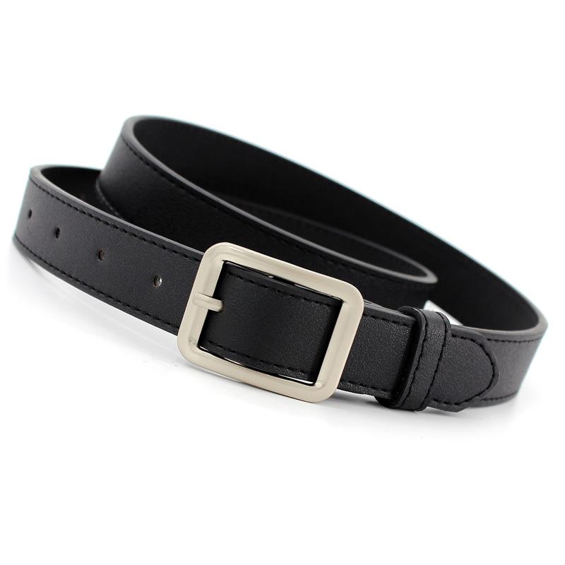 Женщины С Джинсами Широкий Пояс Студенческий Колледж Стиль Тонкий Пояс Модный Пояс